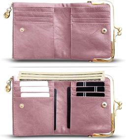 img 3 attached to 👛 Aoxonel Women's Compact Wallet and Handbag Set for Ladies
