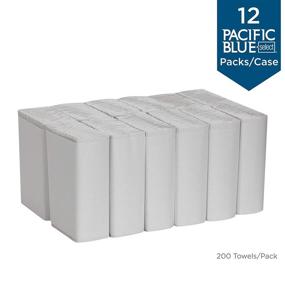 img 1 attached to 🧻 Pacific Blue Select C-Fold Paper Towels by GP PRO, White, 20241, 200 Towels per Pack, 12 Packs per Case – Total 2400, 10.10" x 13.20