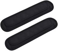 nepak shoulder pad air cushions: relieve shoulder pain with 2 pack replacement pads for bags, guitars, and straps logo