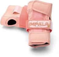 women's impala rollerskates protective set in marawa rose gold (pink), size m logo