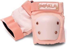 img 2 attached to Women's Impala Rollerskates Protective Set in Marawa Rose Gold (Pink), Size M