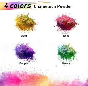 img 2 attached to Chameleon Powder Colors Pigment Painting