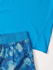 img 3 attached to Boys' Swimwear: Tommy Bahama Rashguard Trunks Swimsuit in Swim Apparel
