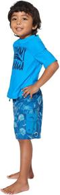 img 1 attached to Boys' Swimwear: Tommy Bahama Rashguard Trunks Swimsuit in Swim Apparel