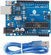 🔆 sunfounder r3 board: enhance arduino projects with atmega328p & atmega16u2 logo