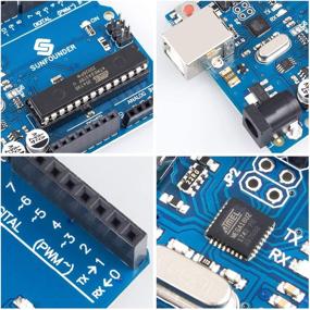 img 1 attached to SunFounder R3 плата: Улучшите проекты Arduino с ATMEGA328P & ATMEGA16U2