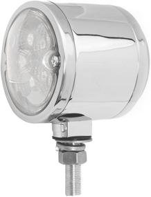 img 3 attached to Grand General 78552 Amber Double Faced 16 LED Light With Chrome Die Cast Housing And Clear Lens