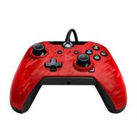 pdp gaming wired controller: phantasm red - xbox one | the ultimate gaming experience логотип