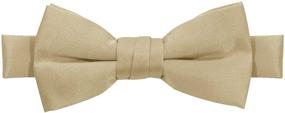 img 2 attached to Jacob Alexander Boys' Pretied Banded Adjustable Accessories: Stylish, Convenient, and Easy-to-Wear!