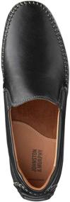 img 1 attached to Johnston Murphy Whipstitch Venetian Black: Stylish & Classic Slip-On Shoes