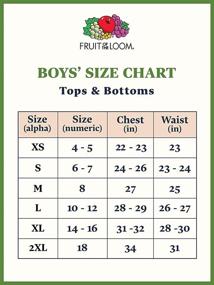 img 1 attached to 👕 Fruit of the Loom Explorer Athletic Heather Boys' Clothing: Fashion Hoodies & Sweatshirts for Trendy Kids