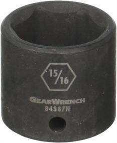 img 1 attached to GEARWRENCH 84387N Standard Impact Socket