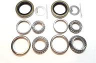 🔧 wps 3500# trailer axle bearing kit (set of 2) | high-quality l68149 l44649 bearings | durable grease seal | for 10-19 i.d. 1.719'' #84 spindle logo