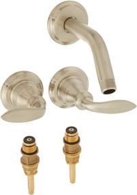 img 1 attached to Avalon Shower Lever Handle Rebuild Kit - Pfister S10-400K, Brushed Nickel Finish