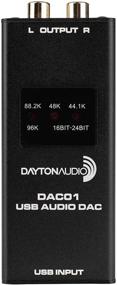 img 3 attached to Улучшенный аудио-ЦАП Dayton Audio DAC01 с выходом 24 бит/96 кГц через разъем RCA