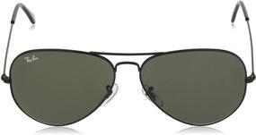 img 3 attached to 🕶️ Ultimate Style and Protection: Ray Ban RB3026 Aviator Large Sunglasses