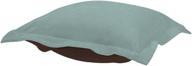 howard elliott puff ottoman cushion with cover, sterling breeze: enhancing style and comfort logo