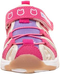 img 1 attached to 👣 Comfortable Closed Toddler Girls' Outdoor Summer Sandals: Keep Little Feet Protected!