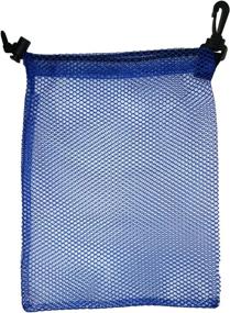 img 1 attached to 🔵 Blue Mesh Bag for Scuba Choice Mask & Multipurpose Storage