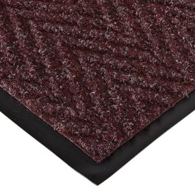 img 2 attached to NoTrax 105 Chevron Entrance Mat - Optimized for Janitorial & Sanitation Supplies, Floor Mats & Matting