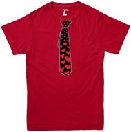 tcombo tie heart valentine t shirt boys' clothing for tops, tees & shirts logo