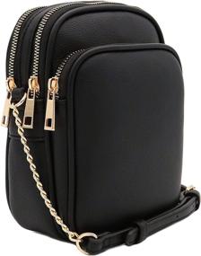 img 4 attached to 👜 Versatile Multi Pocket Casual Crossbody Bag: Stylish and Functional Companion
