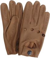 classic quality lambskin leather fashion men's accessories in gloves & mittens logo