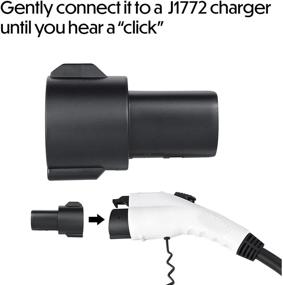 img 1 attached to 🔌 Lectron J1772 to Tesla Charging Adapter - 60A / 250V AC - Compatible with SAE J1772 Charger (Black)