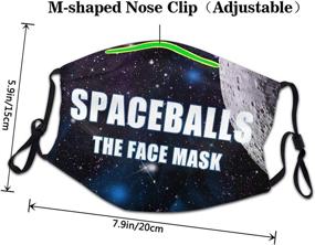 img 2 attached to Spaceballs Face_Mask Reusable Activated Replaceable Outdoor Recreation and Climbing
