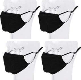 img 4 attached to 🎭 Breathable Adjustable Reusable Washable MASKMAKER