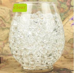 img 2 attached to 🌊 JellyBeadZ Clearly Clear Water Beads: Ideal Centerpiece Wedding Tower Vase Filler, 2.5-3.0 mm – 8 Ounce Pack Makes 6 Gallons