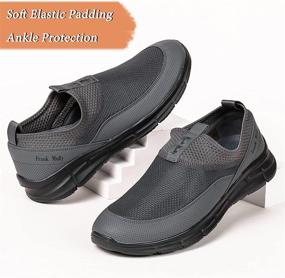 img 2 attached to Men's Athletic Shoes: FRANK MULLY Walking Lightweight Sneakers for Enhanced Performance