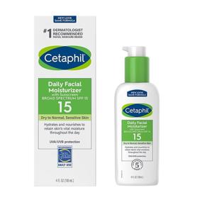 img 4 attached to 🧴 Cetaphil Daily Facial Moisturizer with SPF 15 - Fragrance Free, 4 Fl Oz (Pack of 2)