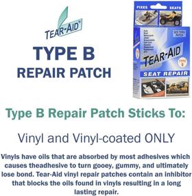 img 3 attached to 🛡️ Revive and Protect Your Vinyl Seats: Tear Aid Blue Occupational Health & Safety Products for Seamless Repairs