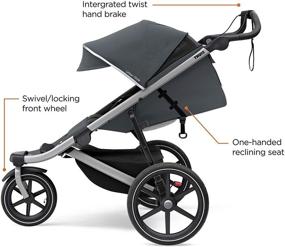 img 1 attached to Thule Urban Glide 2: The Ultimate Jogging Stroller for Active Families