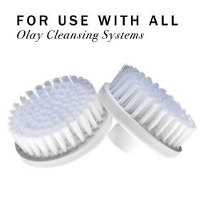 img 2 attached to Olay Facial Cleansing Brush Replacement Heads - Pack of 2