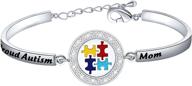 feelmem awareness bracelet autistic mom silver logo
