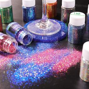 img 2 attached to ✨ LET'S RESIN Chameleon Fine Glitter: Colorshift Extra Fine Glitter for Resin, Craft Glitters for Epoxy Resin, Nail Art, Slime, Epoxy Tumblers - 132g/4.6oz