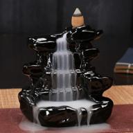 🏺 10 pcs retro handmade porcelain ceramic backflow incense burner for home décor логотип