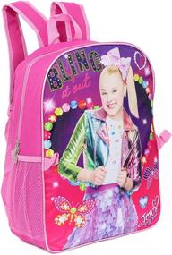 img 3 attached to Jojo Siwa Backpack with Insulated Lunchbox