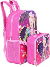 img 2 attached to Jojo Siwa Backpack with Insulated Lunchbox