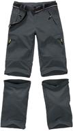 👖 versatile asfixiado boys cargo pants: quick dry, waterproof hiking climbing trousers logo