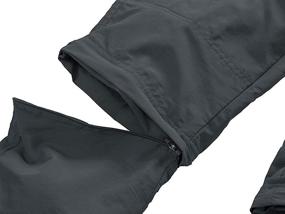 img 1 attached to 👖 Versatile Asfixiado Boys Cargo Pants: Quick Dry, Waterproof Hiking Climbing Trousers