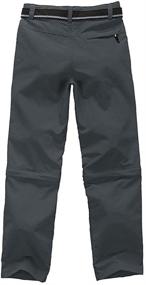 img 2 attached to 👖 Versatile Asfixiado Boys Cargo Pants: Quick Dry, Waterproof Hiking Climbing Trousers
