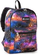 everest basic pattern backpack galaxy logo