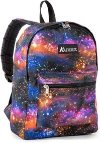 img 4 attached to Everest Basic Pattern Backpack Galaxy