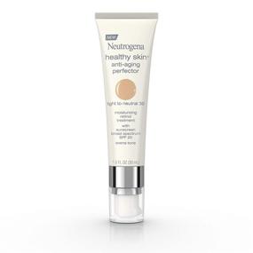 img 4 attached to 🌞 Neutrogena Healthy Skin Anti-Aging Perfector: Tinted Facial Moisturizer with Retinol, SPF 20