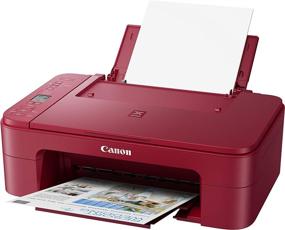 img 2 attached to 🖨️ Canon Pixma TS3320 Red - Alexa Compatible All-in-One Printer