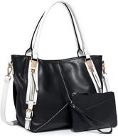 👜 stylish and functional fashion handbags: women's shoulder satchel with wallet - perfect for any occasion! logo