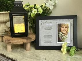 img 1 attached to 🕯️ Embrace the Memory: Celebration of Life Memorial Lantern - A Heartwarming Bereavement & Sympathy Gift (Black)